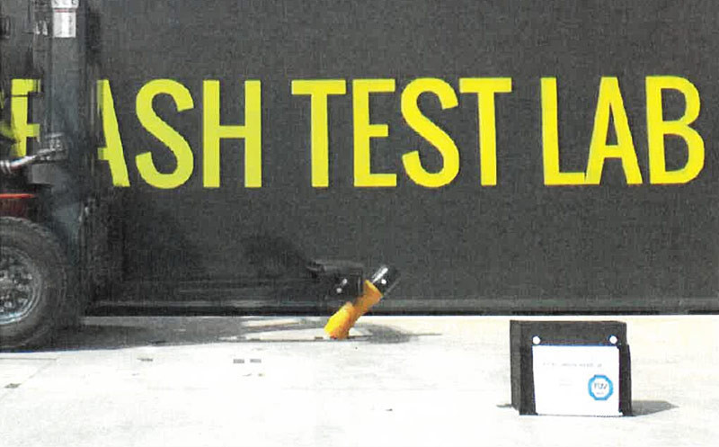 Laboratoř Crash Test — ověření TÜV SÜD